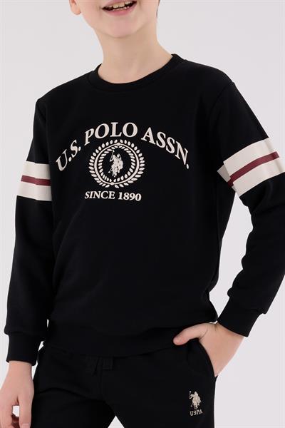 U.S. Polo Assn. Erkek Çocuk Eşofman Takımı Siyah