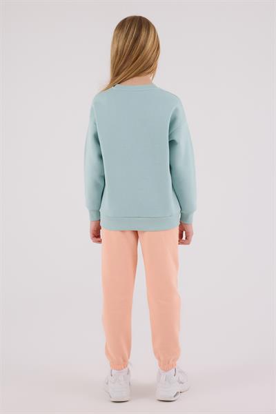 U.S. Polo Assn. Kız Çocuk Eşofman Takımı Su Yeşili