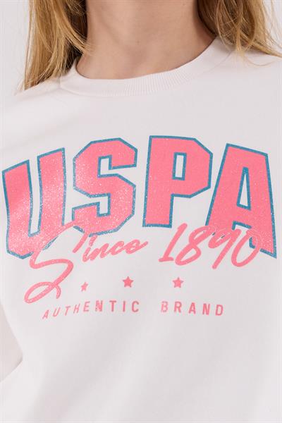 U.S. Polo Assn. Kız Çocuk Eşofman Takımı Beyaz