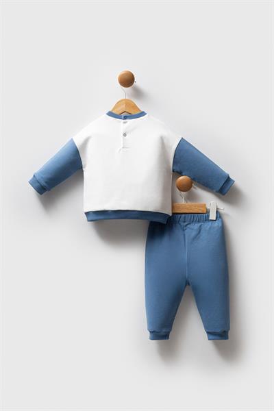 U.S. Polo Assn. Erkek Bebek 2li Takım Mavi