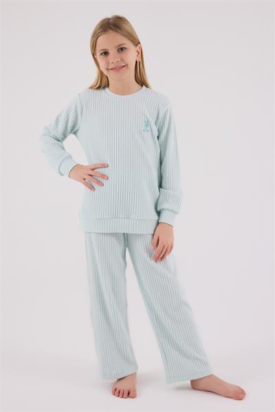 U.S. Polo Assn. Kız Çocuk Eşofman Takımı Su Yeşili