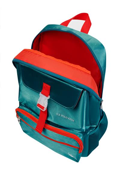 U.S. Polo Assn. Plcan24447 Sırt Çantası - Okul Çantası Turkuaz