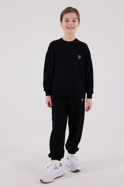 U.S. Polo Assn. Erkek Çocuk Eşofman Takımı Siyah