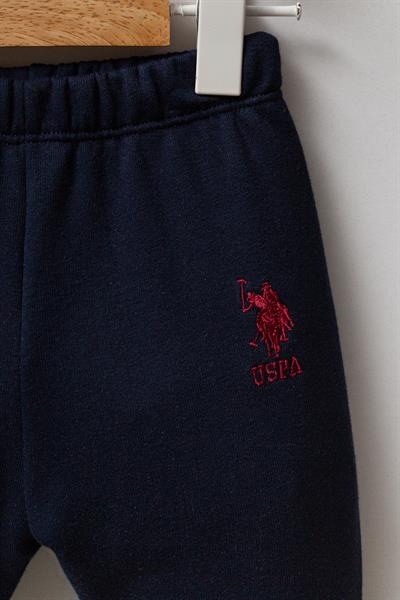 U.S. Polo Assn. Erkek Bebek 3lü Takım Bordo