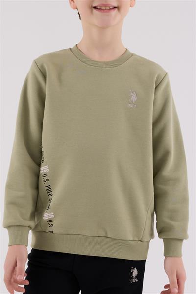 U.S. Polo Assn. Erkek Çocuk Eşofman Takımı Çay Yeşili