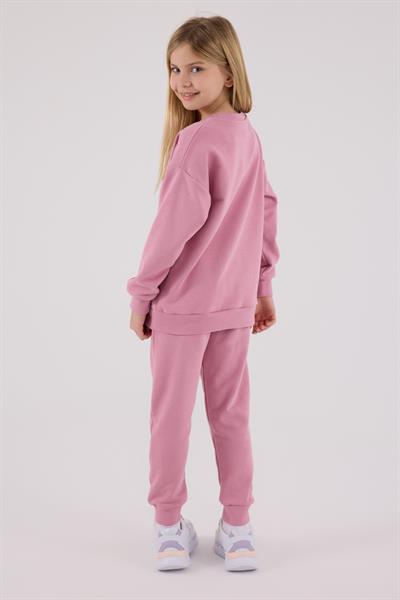 U.S. Polo Assn. Kız Çocuk Eşofman Takımı Gül Kurusu