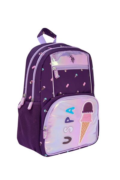 U.S. Polo Assn. Plcan25026 Sırt Çantası - Okul Çantası Mor