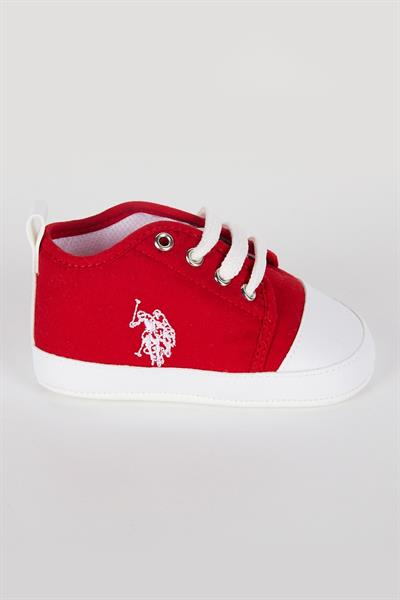 U.S. Polo Assn. Erkek Bebek Ayakkabı Kırmızı