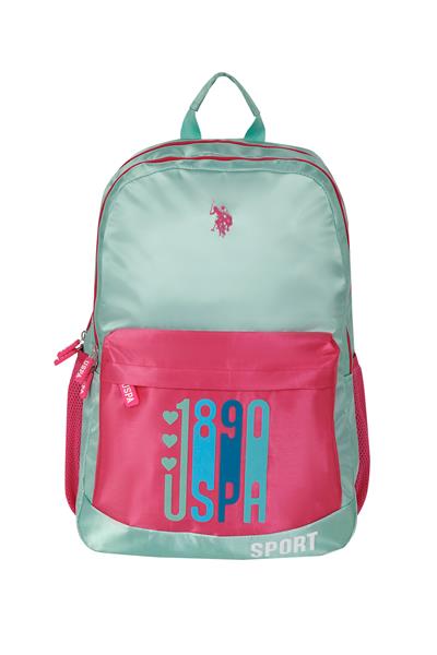 U.S. Polo Assn. Plcan24026 Sırt Çantası - Okul Çantası Mint Yeşili