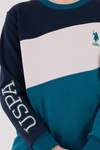 U.S. Polo Assn. Erkek Çocuk Eşofman Takımı Koyu Ördek Yeşili 9-13 Yaş