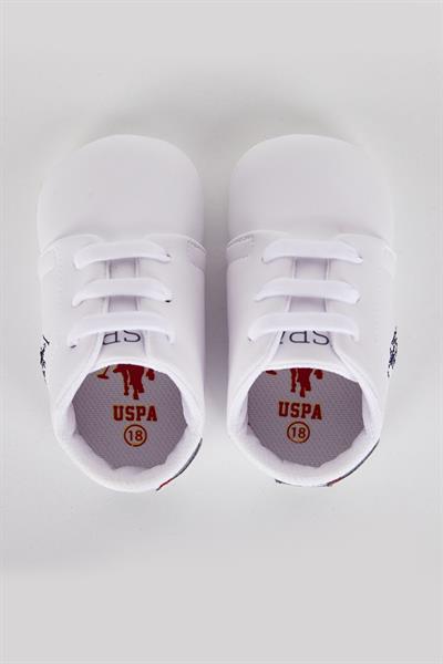 U.S. Polo Assn. Erkek Bebek Ayakkabı Beyaz 