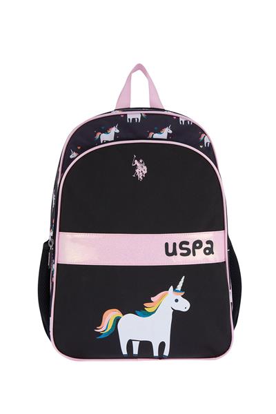U.S. Polo Assn. Plcan25037 Sırt Çantası - Okul Çantası Siyah