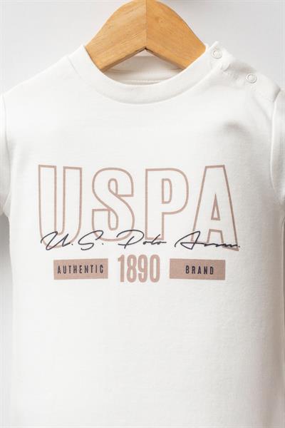 U.S. Polo Assn. Erkek Bebek 3li Takım Kum