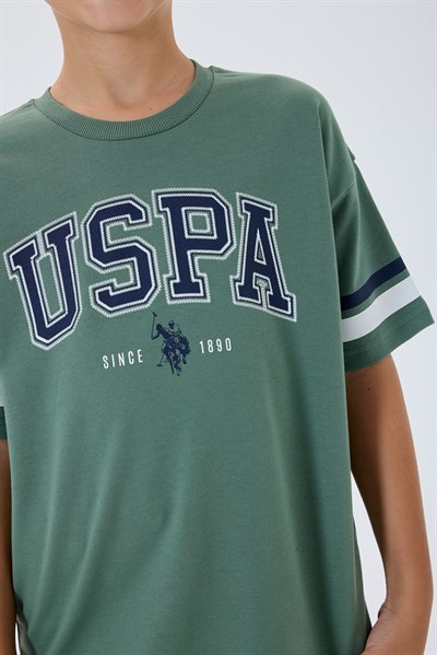 U.S. Polo Assn Erkek Çocuk Bermuda  2li Takım K.Yeşil