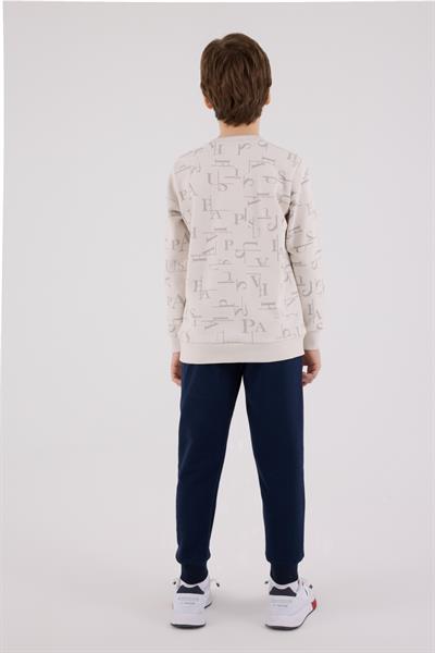 U.S. Polo Assn. Erkek Çocuk Eşofman Takımı Taş