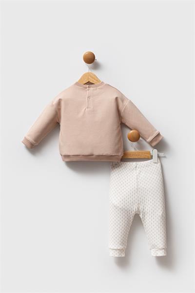 U.S. Polo Assn. Kız Bebek 2li Takım Bisküvi