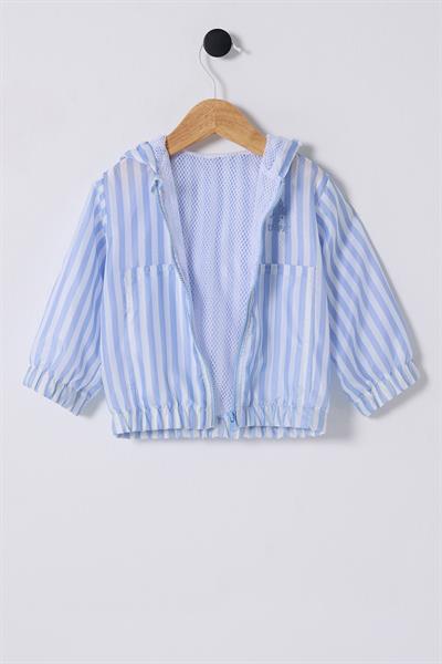 U.S. Polo Assn. Erkek Bebek Yağmurluk Mavi