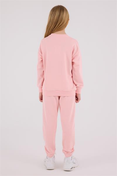 U.S. Polo Assn. Kız Çocuk Eşofman Takımı Açık Pembe