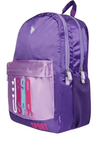 U.S. Polo Assn. Plcan24028 Sırt Çantası - Okul Çantası Mor