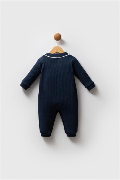 U.S. Polo Assn. Erkek Bebek Patiksiz Tulum Lacivert