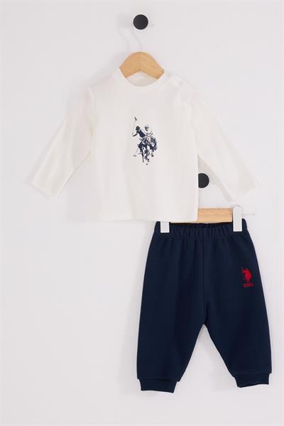 U.S. Polo Assn. Erkek Bebek 3lü Takım Kırmızı