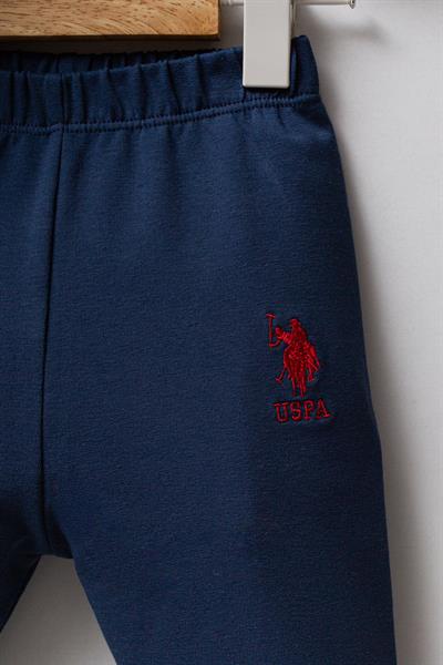 U.S. Polo Assn. Erkek Bebek 2li Takım K.İndigo - Yeşil