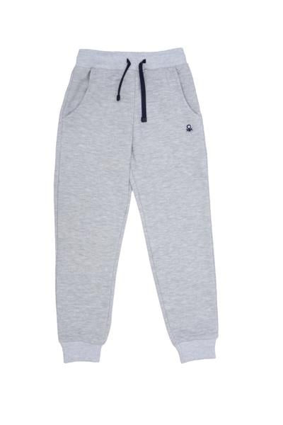 United Colors of Benetton BNT-B21613 Erkek Çocuk  Eşofman Altı Gri Melanj