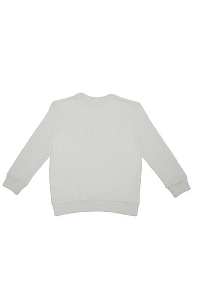 United Colors of Benetton BNT-B21877 Erkek Çocuk  Sweatshirt Ekru