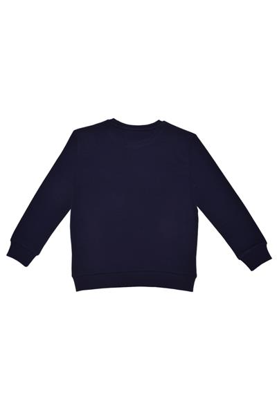 United Colors of Benetton BNT-B21877 Erkek Çocuk  Sweatshirt Lacivert