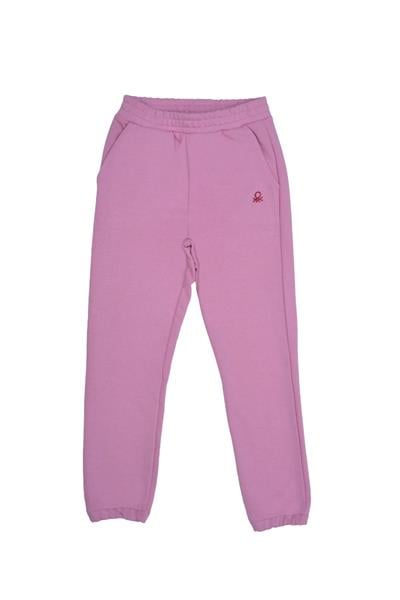 United Colors of Benetton BNT-G21535 Kız Çocuk  Eşofman Altı Pembe