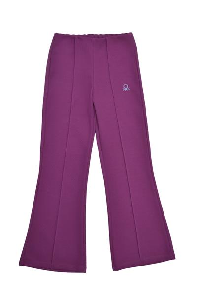 United Colors of Benetton BNT-G21553 Kız Çocuk  Tayt Menekşe