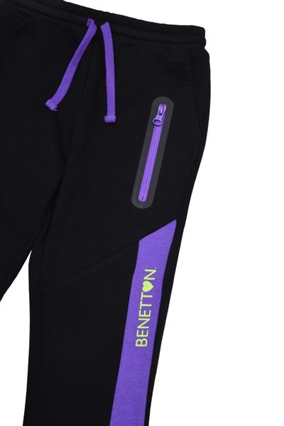United Colors of Benetton BNT-G21560 Kız Çocuk  Eşofman Altı Siyah
