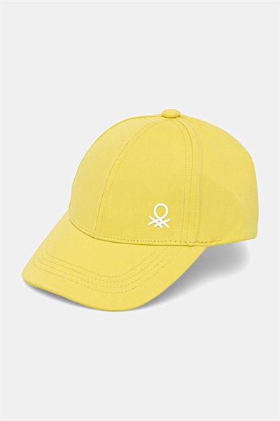 United Colors of Benetton Çocuk Cap Şapka Sarı 6YCTGA012