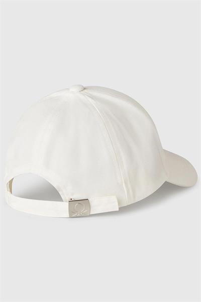 United Colors of Benetton Çocuk Cap Şapka Beyaz 6YCTGA012
