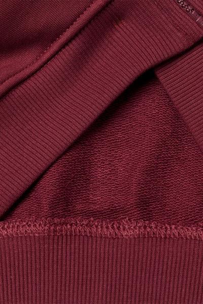 United Colors of Benetton Erkek Çocuk 3J68C505G-25K Sweatshirt Gri Bordo