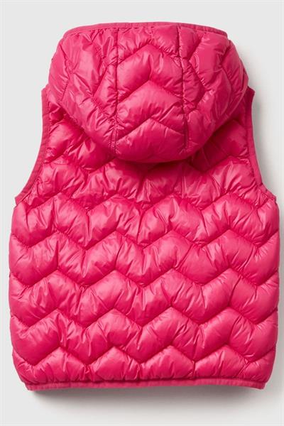 United Colors of Benetton Kız Bebek 21INGJ00H-25K Yelek Fuşya