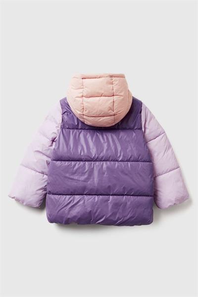 United Colors of Benetton Kız Bebek 2NQRGN03V-25KB Mont Mix