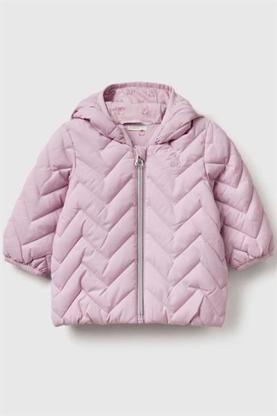 United Colors of Benetton Kız Bebek 2WU0AN00W-25K Mont Lila