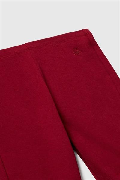 United Colors of Benetton Kız Çocuk 3DKECF037-25K İspanyol Tayt Bordo
