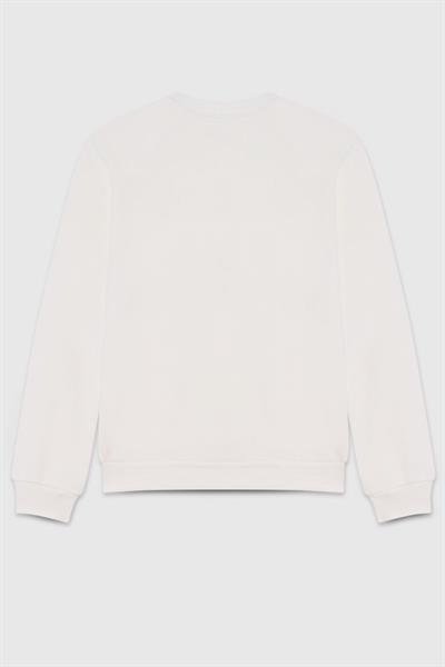 United Colors of Benetton Kız Çocuk  BNT-G23345 Benetton Sweatshirt Ekru