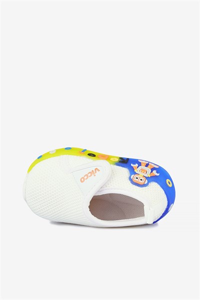 Vicco Jeli Işıklı Unısex Günlük Ayakkabı Beyaz/Orange 19-21 Numara