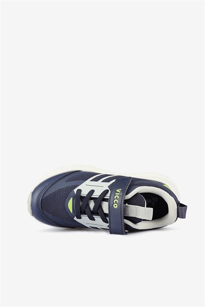 Vicco Jungle Havalı Taban Erkek Çocuk Lacivert Spor Ayakkabı 32-37 Numara