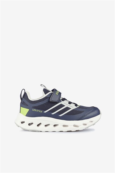 Vicco Jungle Havalı Taban Erkek Çocuk Lacivert Spor Ayakkabı 32-37 Numara