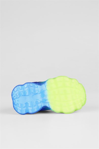 Vicco Kripton Işıklı Erkek Bebek Saks Mavi Spor Ayakkabı 26-30 Numara