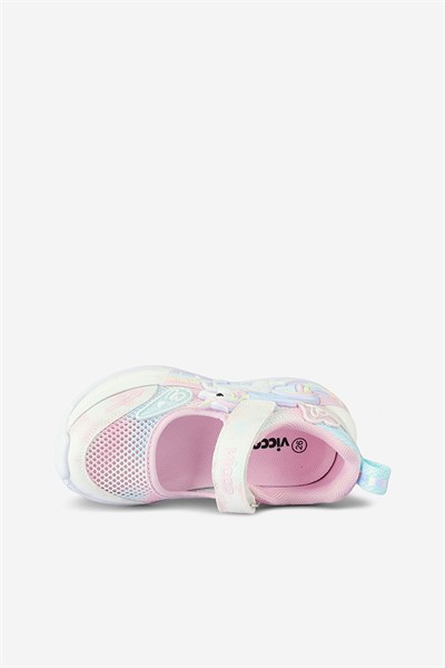 Vicco Maylo Işıklı Kız Bebek Pembe Sandalet 26-30 Numara