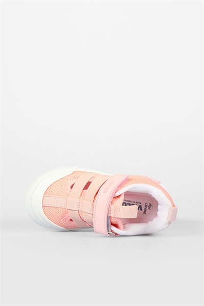 Vicco Momo Işıklı Kız Okul Öncesi Pudra Spor Ayakkabı 22-25 Numara