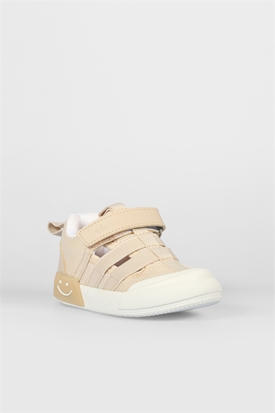 Vicco Momo Işıklı Unısex Okul Öncesi Bej Spor Ayakkabı 22-25 Numara
