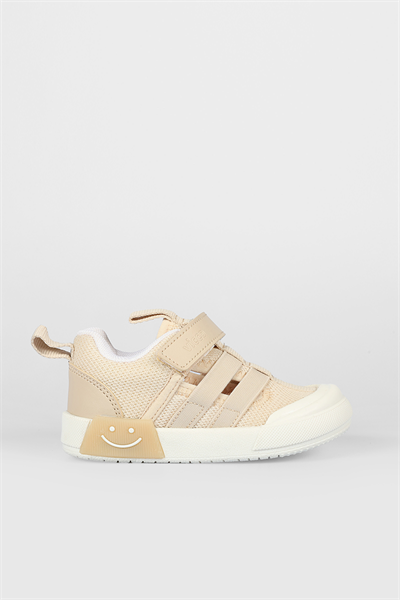 Vicco Momo Işıklı Unısex Okul Öncesi Bej Spor Ayakkabı 26-30 Numara