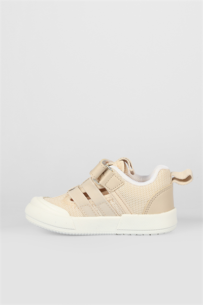 Vicco Momo Işıklı Unısex Okul Öncesi Bej Spor Ayakkabı 22-25 Numara