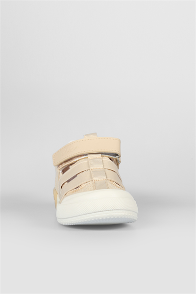Vicco Momo Işıklı Unısex Okul Öncesi Bej Spor Ayakkabı 26-30 Numara